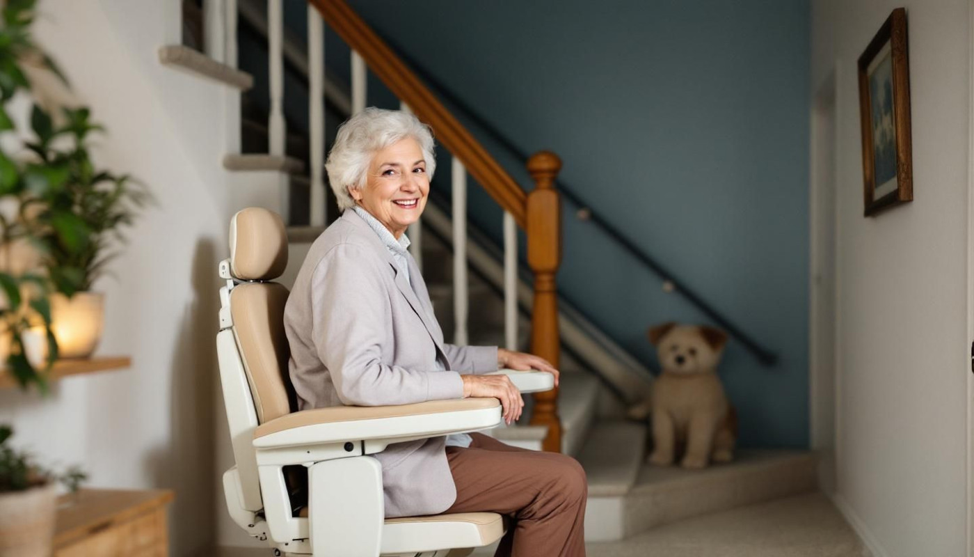 Comment un monte-escalier améliore-t-il l'autonomie des seniors ?